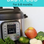 Instant pot and vegetables