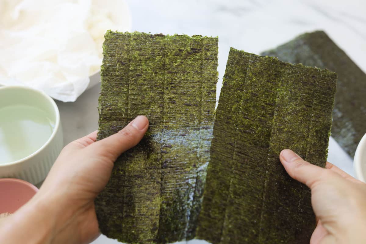 Kaneyama Seaweed Wrappers for Triangular Onigiri Rice