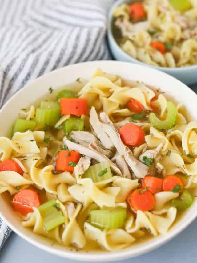 How to Make Instant Pot Chicken Noodle Soup