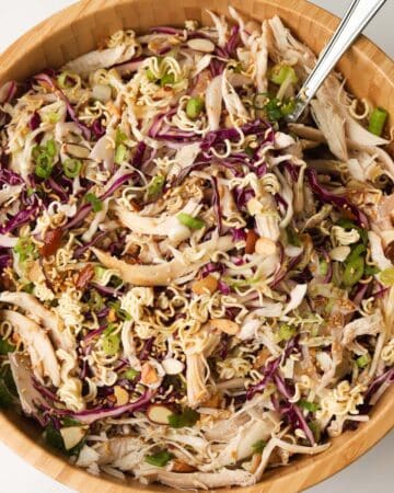 Chicken cabbage salad.