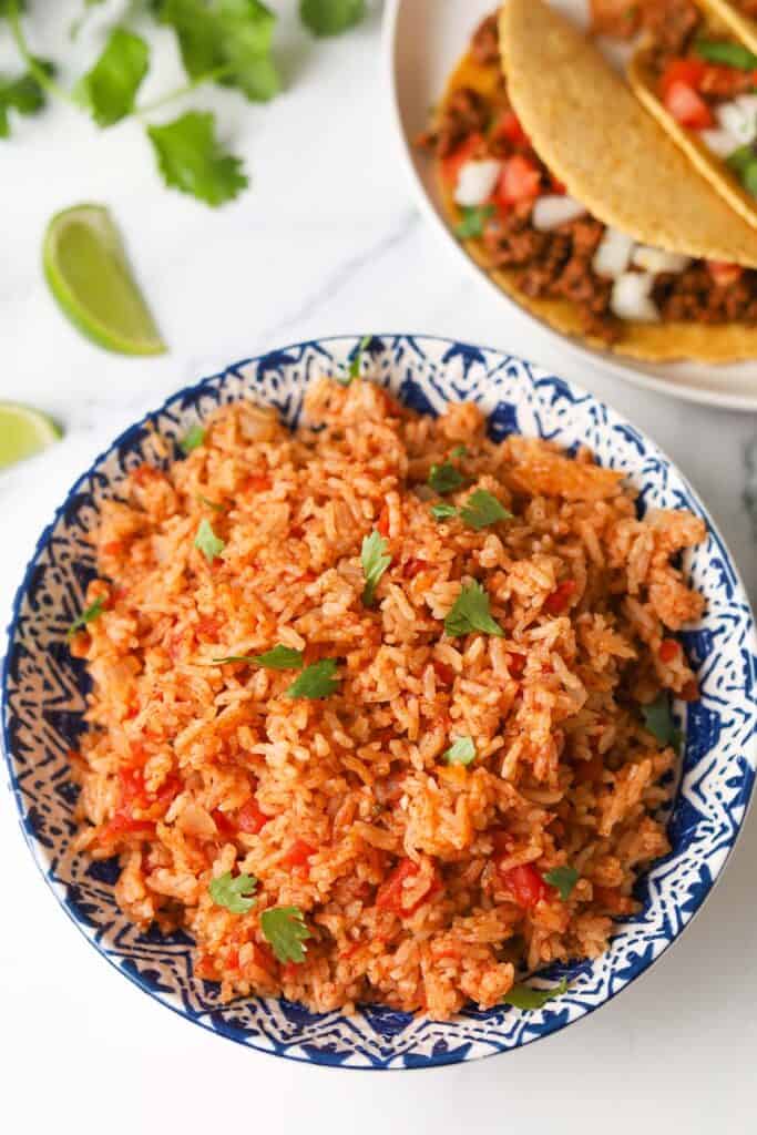 How to Make Easy Rice Cooker Spanish Rice A Peachy Plate