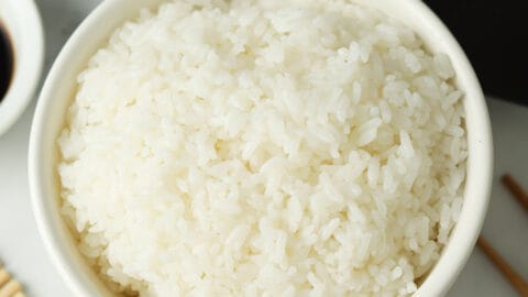 How to Cook Sushi Rice in the Rice Cooker - A Peachy Plate