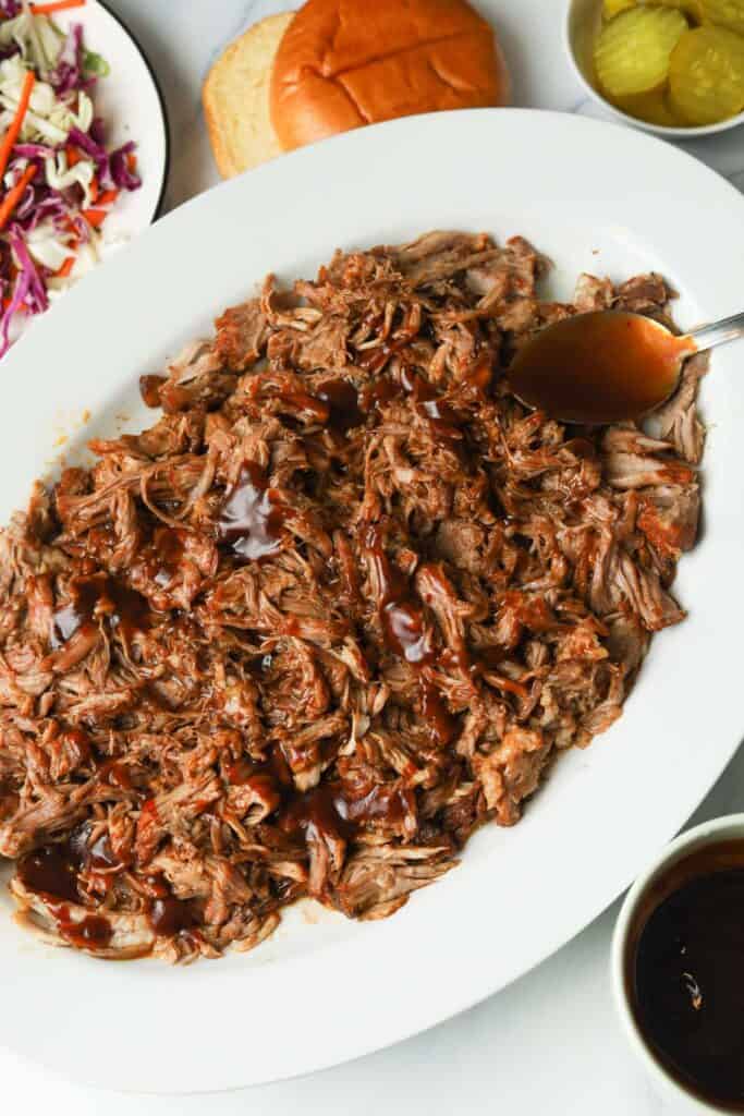 Instant Pot BoneIn Pulled Pork Shoulder A Peachy Plate