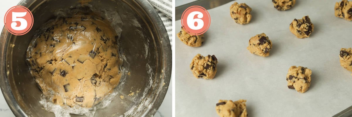 how to make chocolate chip cookies steps