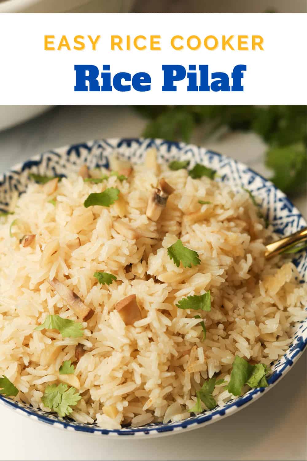 Easy Rice Cooker Rice Pilaf A Peachy Plate
