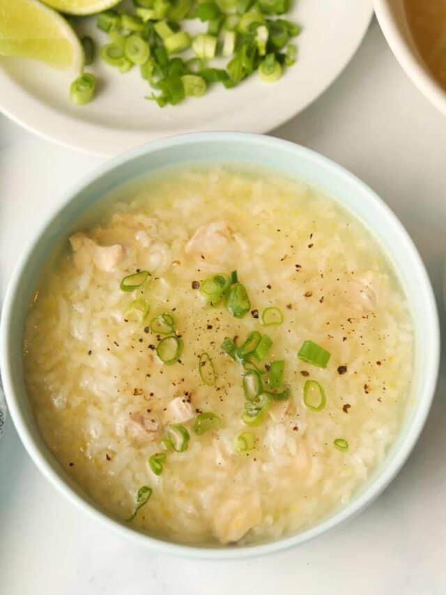Easy Rice Cooker Congee
