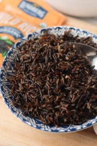 Rice Cooker Wild Rice - A Peachy Plate