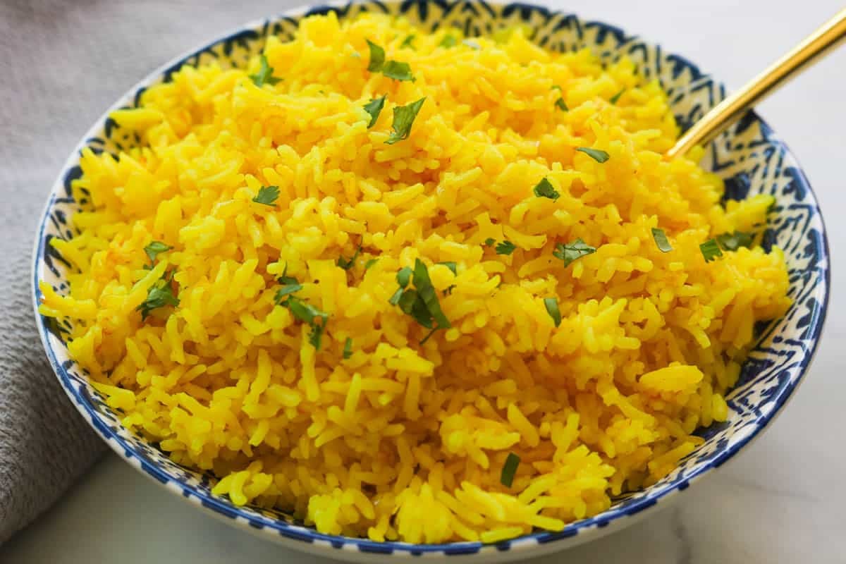 rice cooker yellow rice
