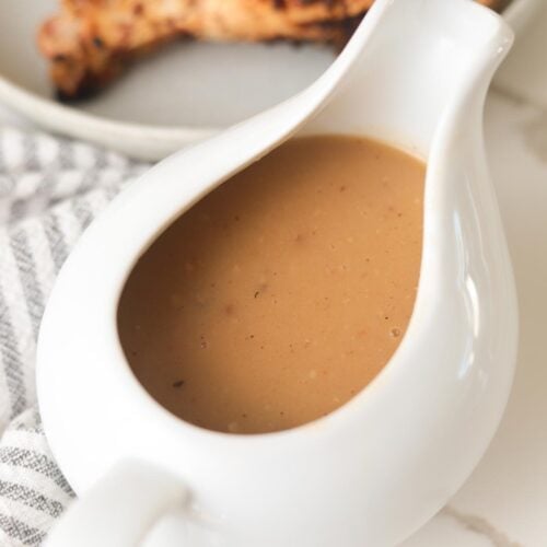 gravy in gravy boat